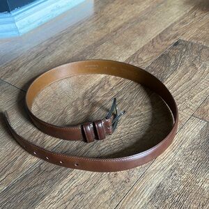Men's Brown Leather Belt